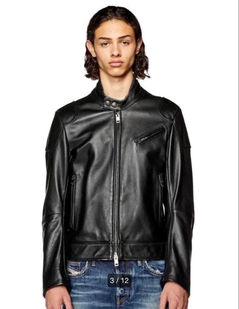 DIESEL L-HEIN LETHER JACKET