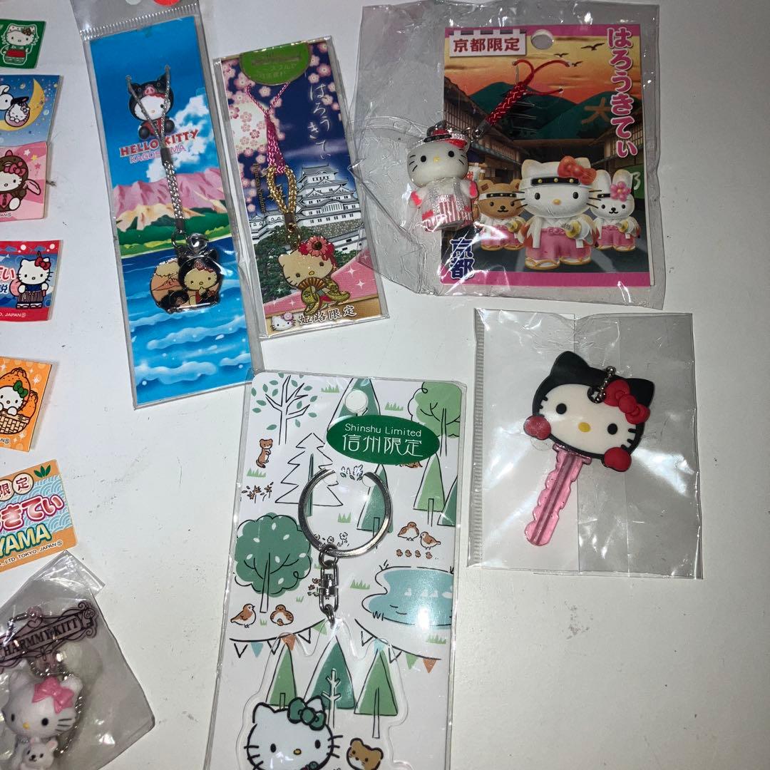 ハローキティ　根付けストラップ　ファスナーマスコット　キーホルダー　まとめ売り