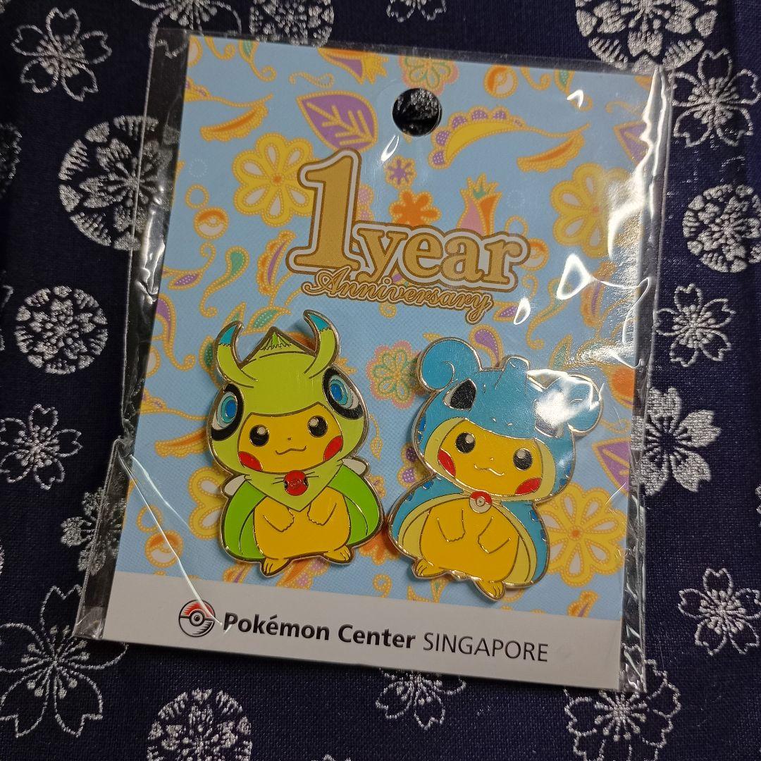 ポケモンセンター ピンバッジset シンガポール