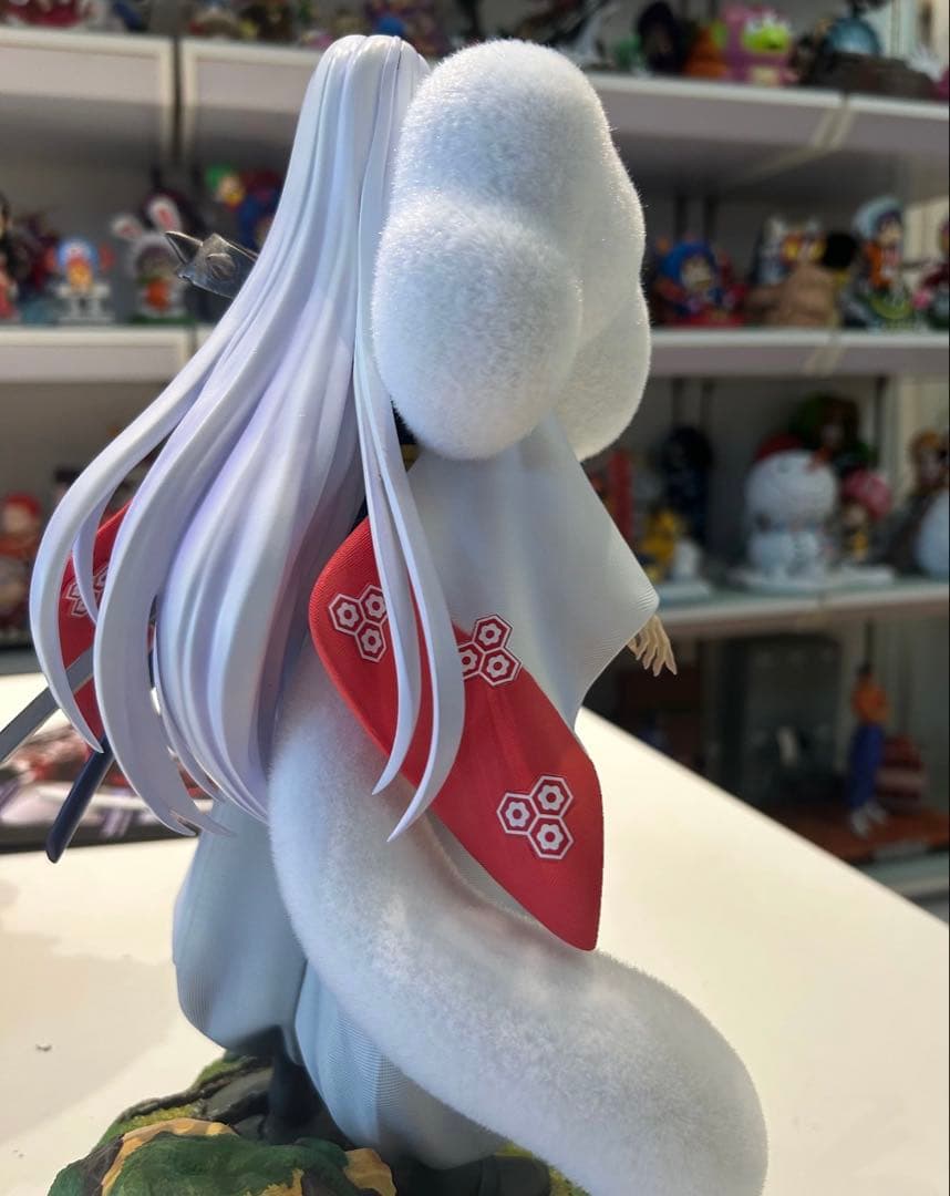 犬夜叉 殺生丸 ガレージキット ガレキ スタチュー①②