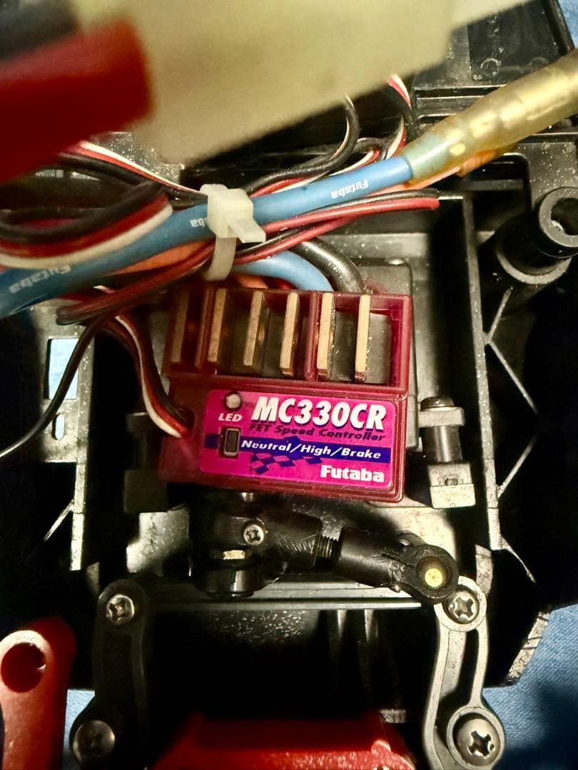 【組立て済】タミヤ★オペル・カリブラTA-02＆フタバ送信機・受信機付き