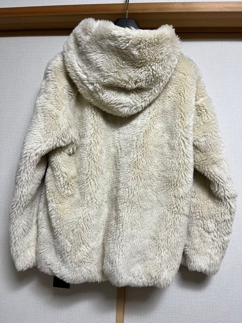 【美品】UNUSED/アンユーズド ハーフジップ フーディ ファーパーカー
