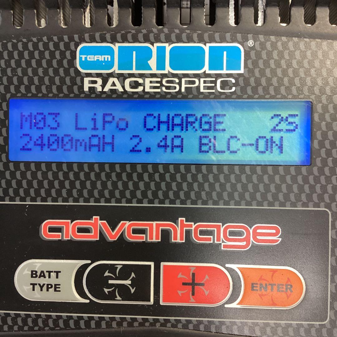 ORION advantage 充電器（LIPO,LIFE,NIMH,NICD)