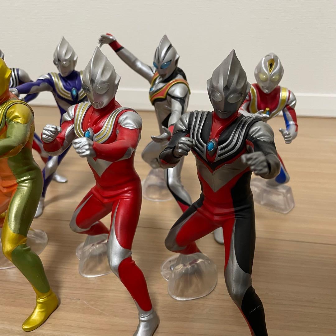 英雄勇像 ウルトラマンティガ イーヴィルティガ 他 19体 まとめ売り セット