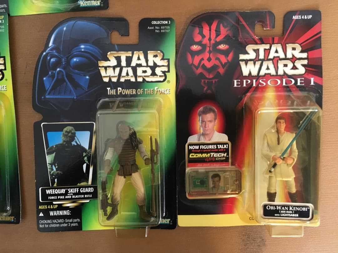 未開封 スターウォーズ グリーンカード コレクション３ ケナー ６個セット