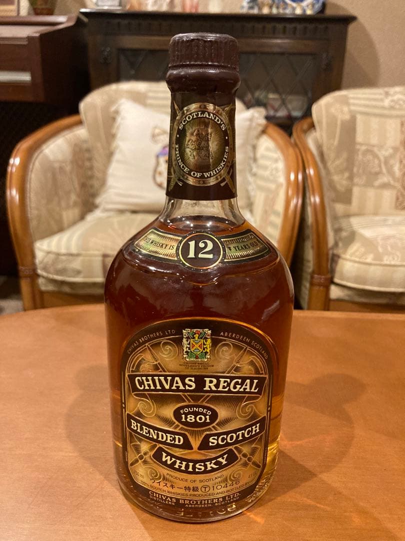 ⭐️未開封⭐️ 40年前購入 シーバスリーガル 12年 1000ml 2本箱 【