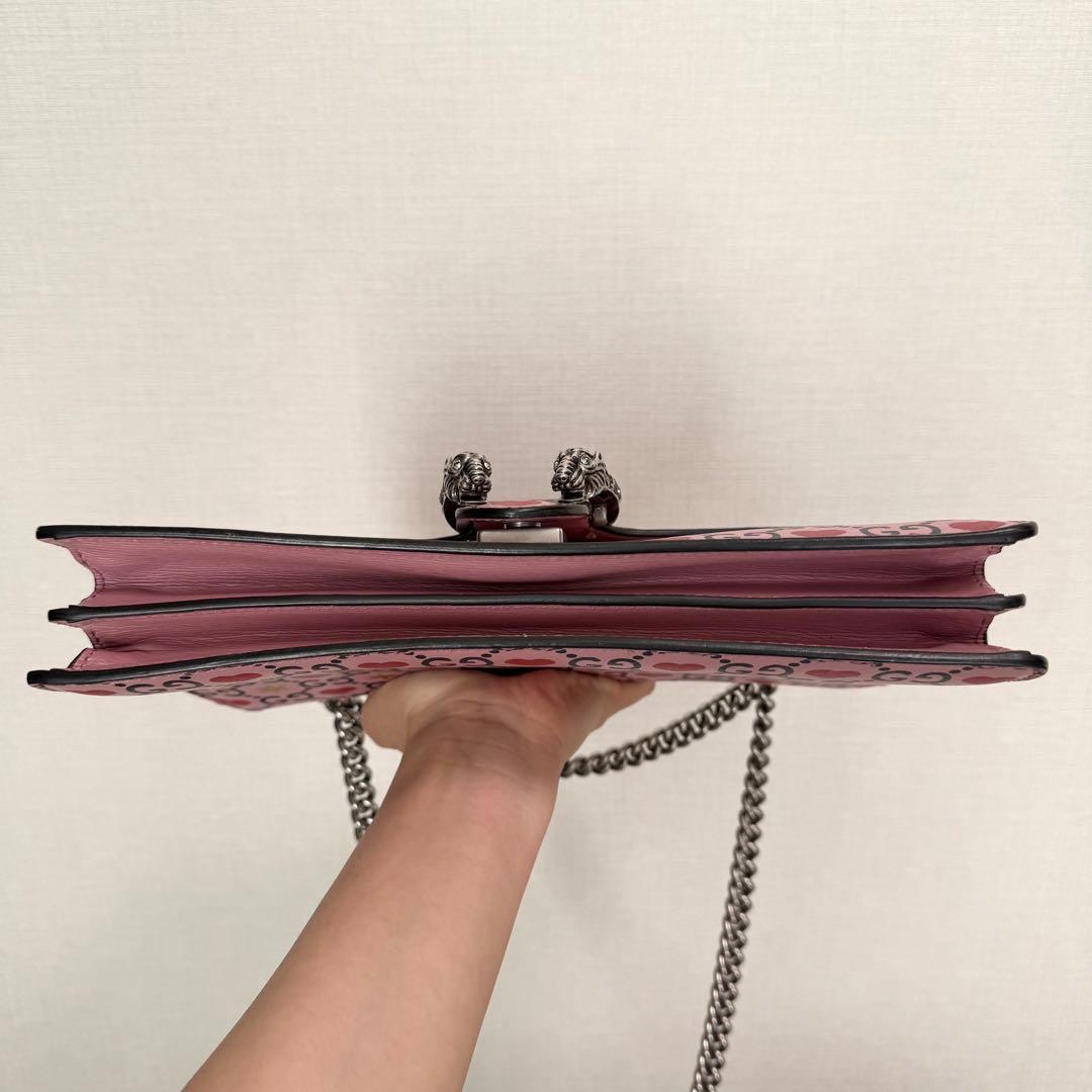 GUCCI グッチ ディオニュソス ショルダーバッグ　バレンタイン　限定 ラージ