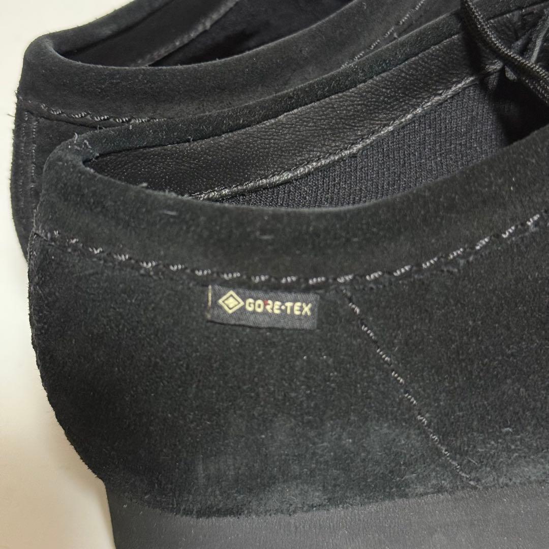 ⭐️未使用級⭐️　クラークス　ワラビー　GORE-TEX　スエード　ブラック