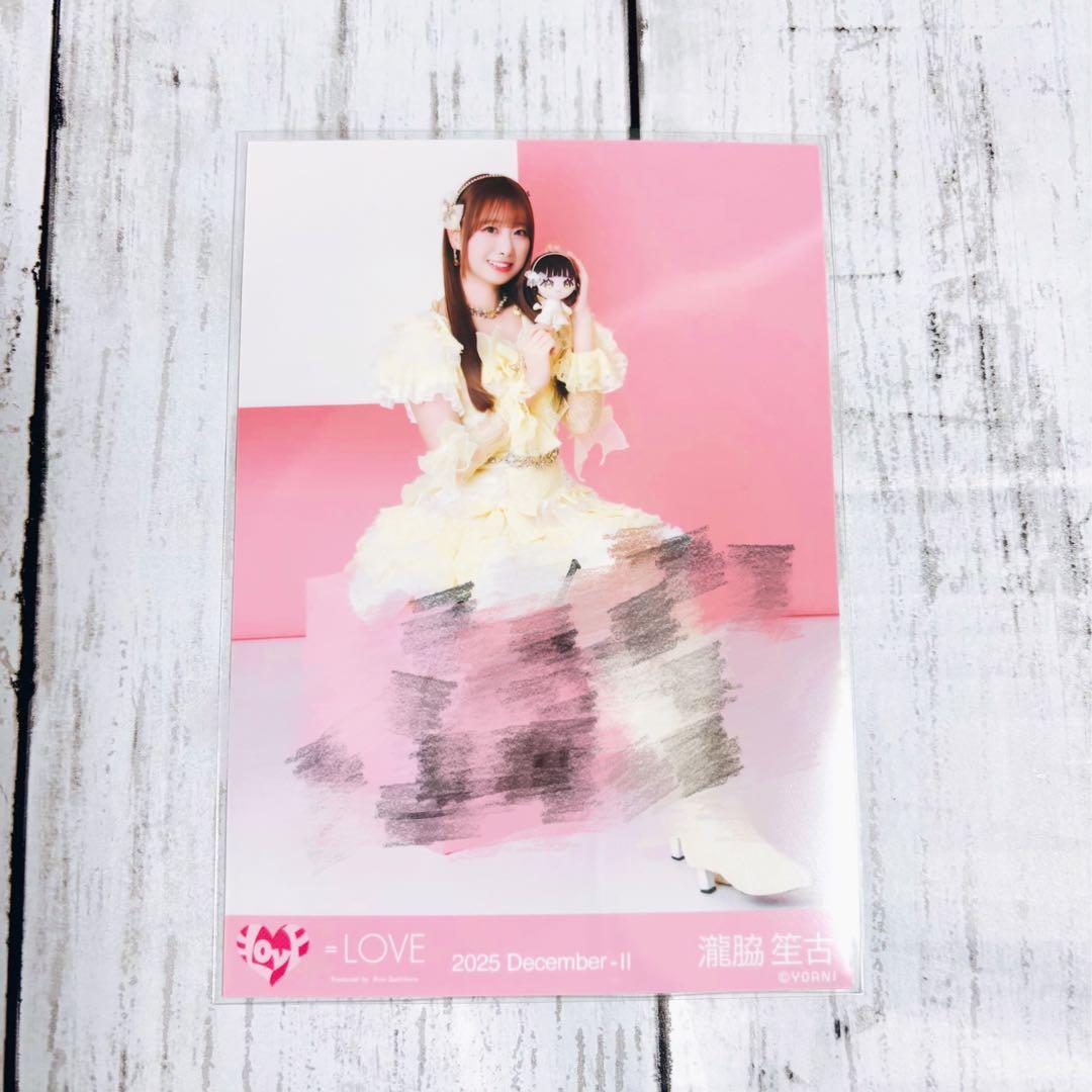 h*u様 イコラブ 瀧脇笙古 生写真 モーリーファンタジー③ 直筆 サイン