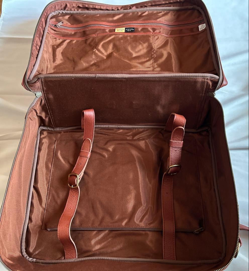 サントリー角瓶オリジナル吉田カバン 「ココロカバン」牛革ボストンバッグ