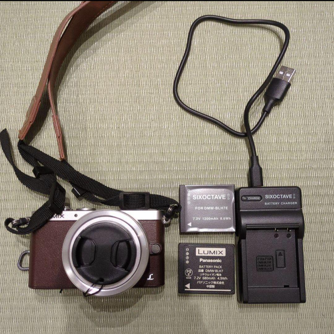 限定価格！LUMIX DMC-GM1S ブラウン 付属品たくさんお得セット