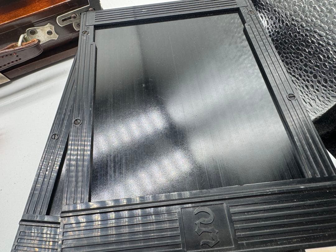 み*い様 【大判カメラ】木製大型カメラCOMPURシャッターレンズ付