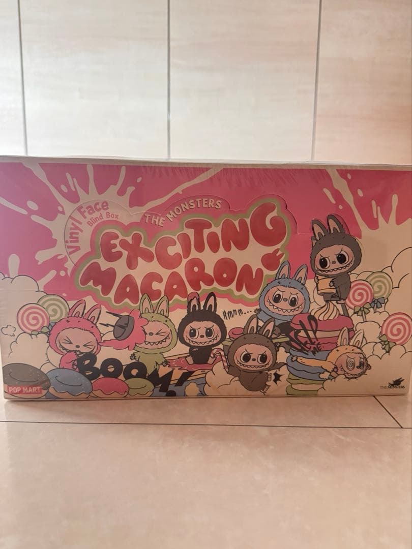 橙*様 POPMART LABUBU ぬいぐるみ マカロン アソートボックス 新