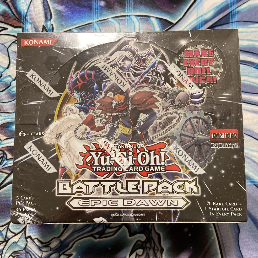 遊戯王 英語版 バトルパック エピックドーン 未開封ボックス