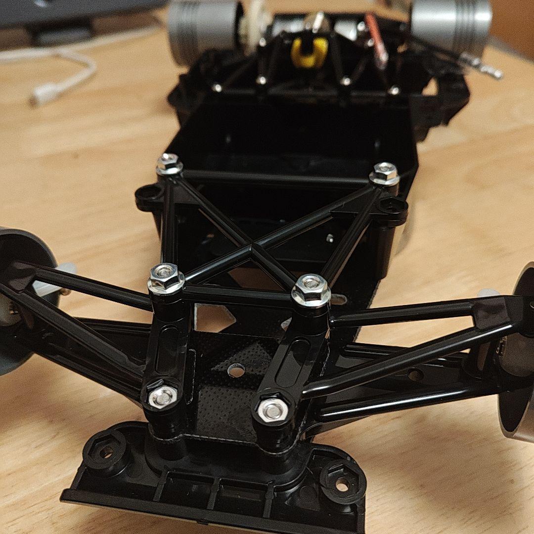 ハ*ミ様 タミヤ　Cカーシャーシ　ポルシェ956用ホイール付　未使用品