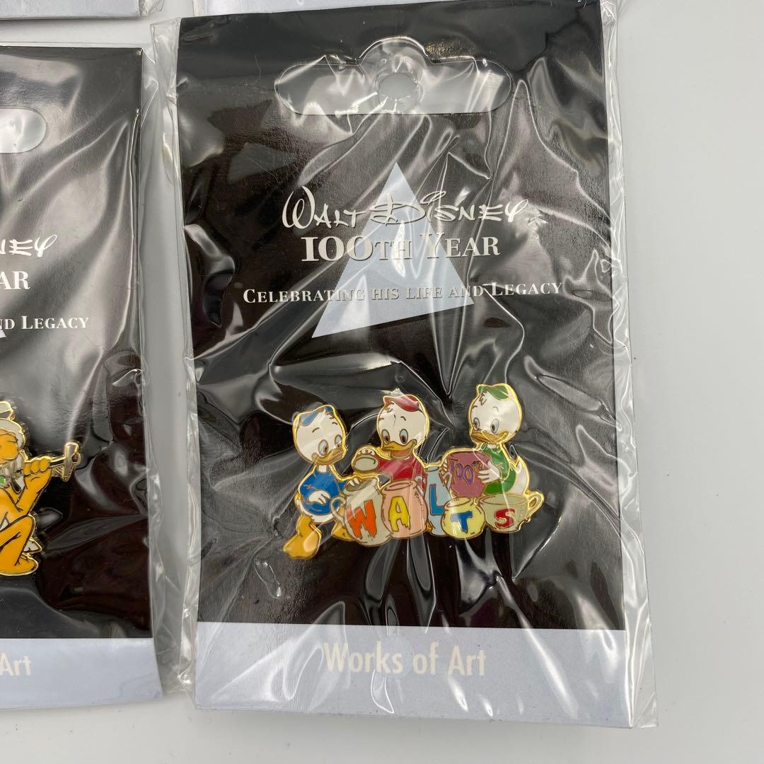 ウォルトディズニー生誕100周年記念 ピンバッジ ワークスオブアート