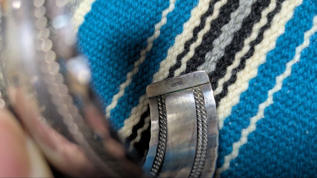 希少 TAHE バングル インディアンジュエリー 約34g