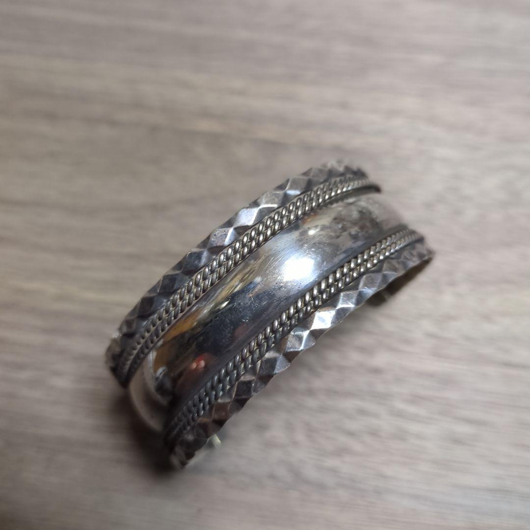 希少 TAHE バングル インディアンジュエリー 約34g