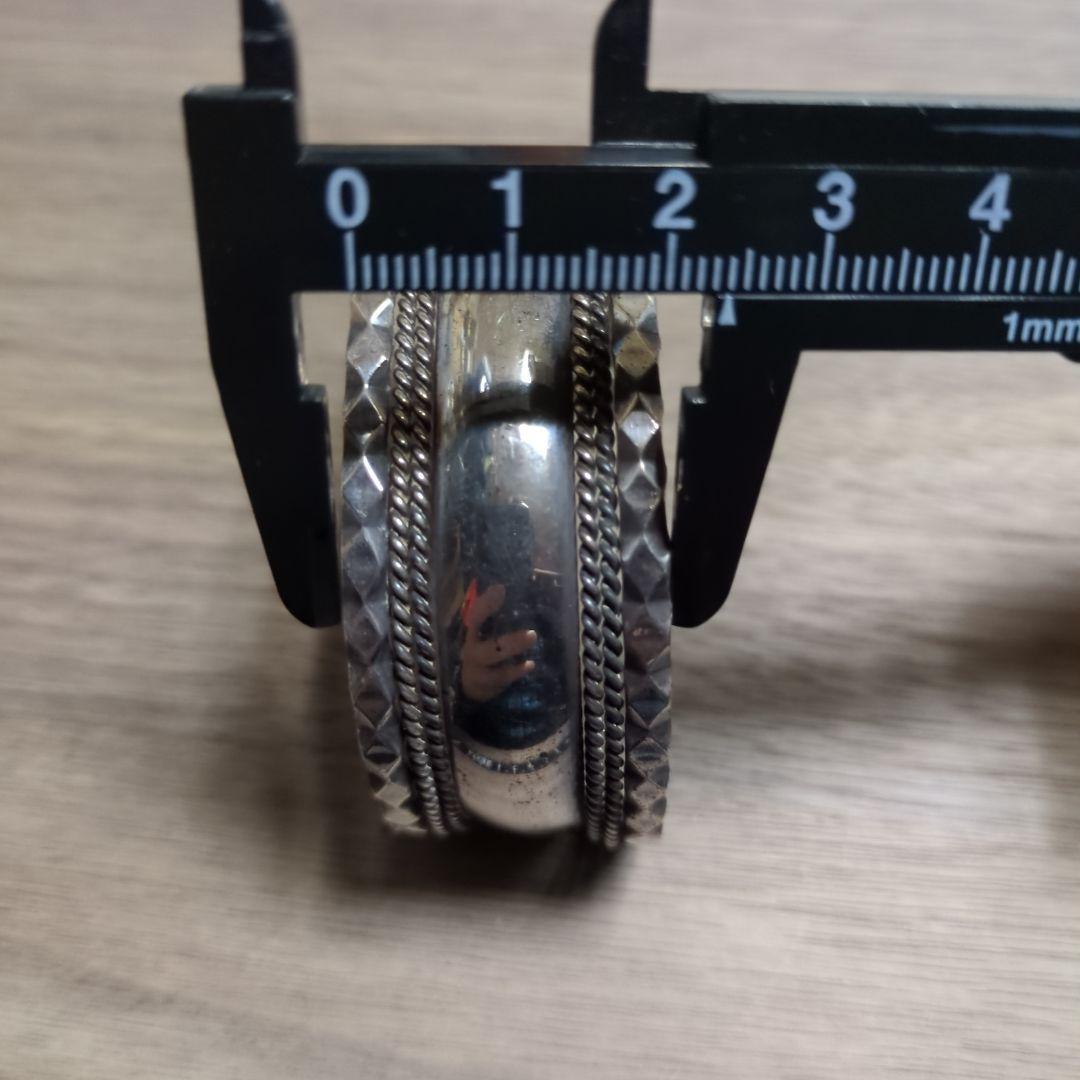 希少 TAHE バングル インディアンジュエリー 約34g