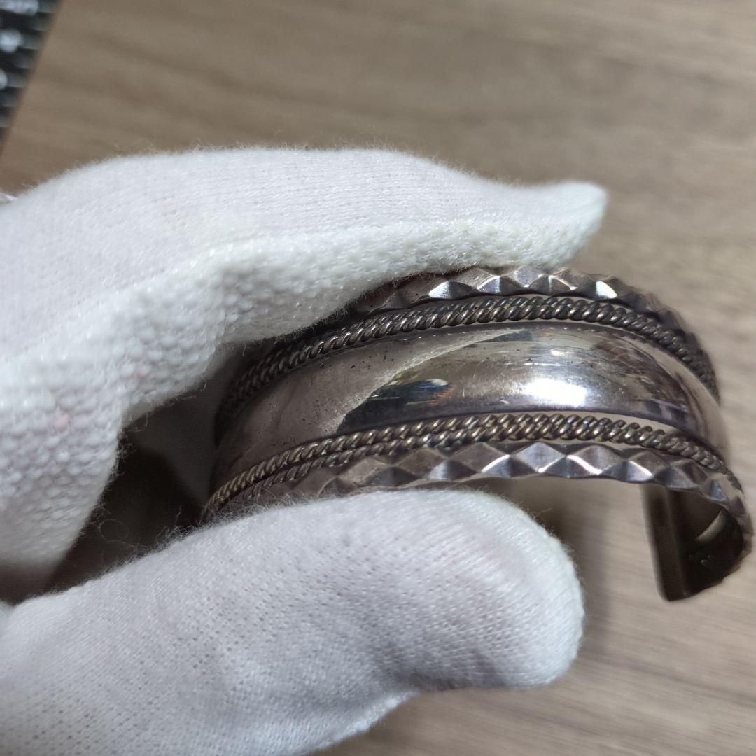 希少 TAHE バングル インディアンジュエリー 約34g