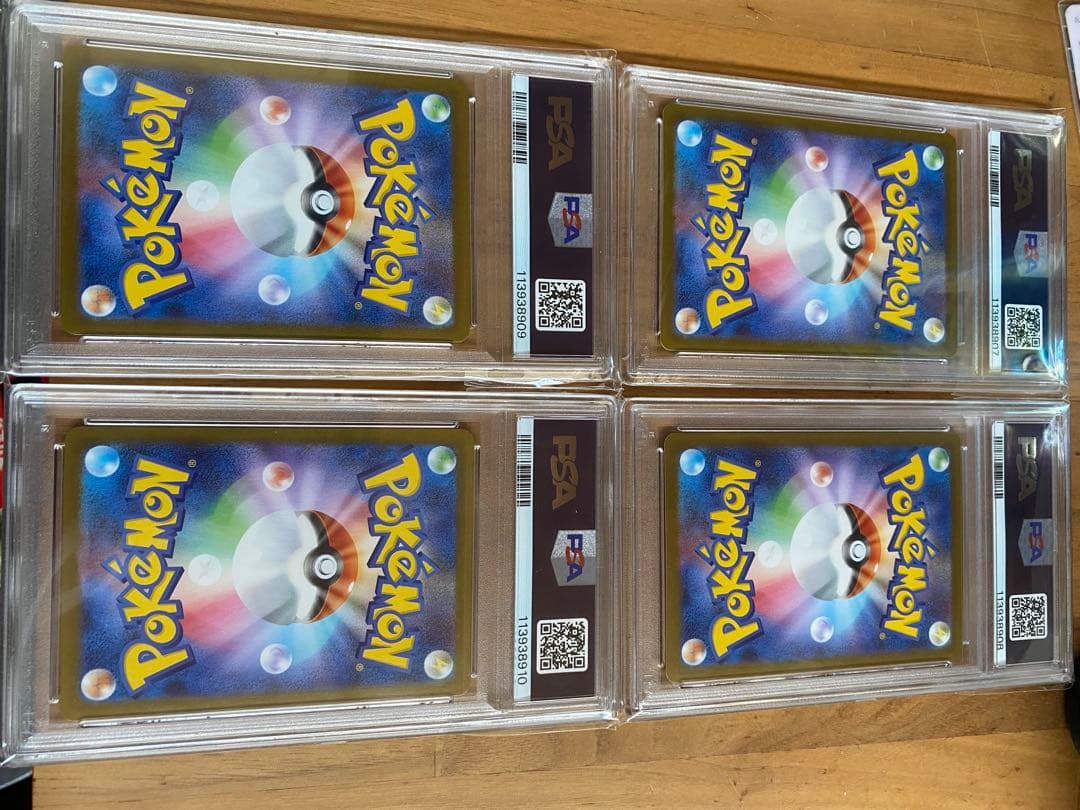 ポケモンカード PSA10 AR 連番4枚セット ロケット団のニャース他