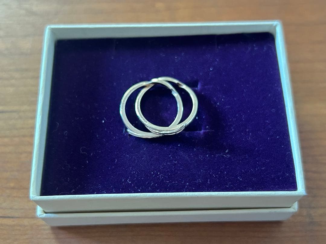 さ*こ様 agete 2020限定リング　ギメルリング1本　k10 13号