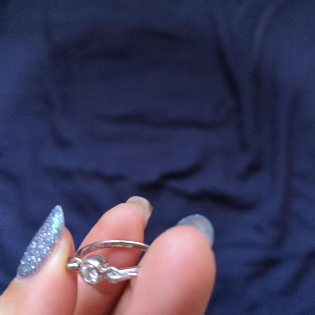 ティファニー スワンリング ダイヤモンド pt950 10号