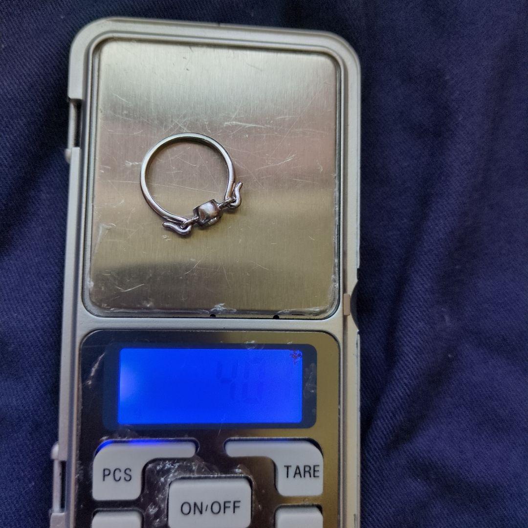 ティファニー スワンリング ダイヤモンド pt950 10号