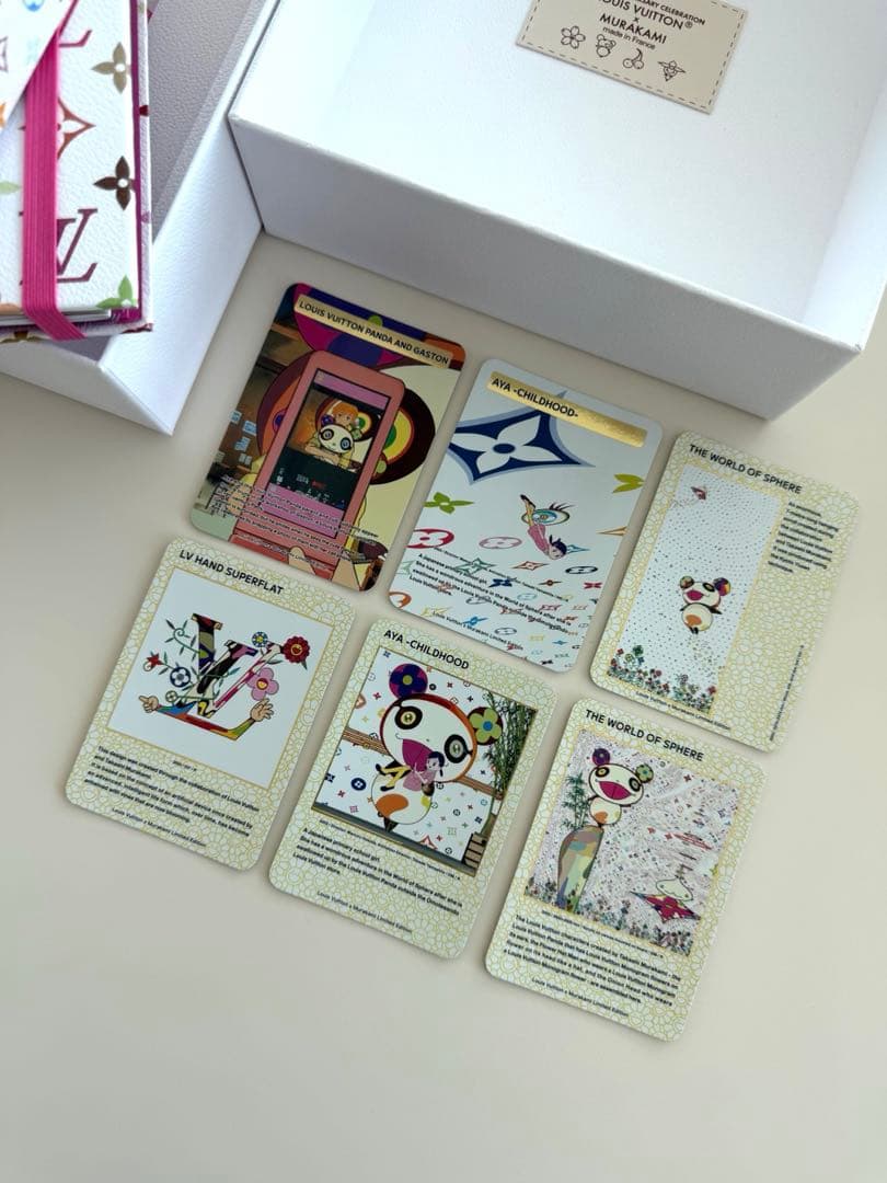 【新品未開封】ルイヴィトン×村上隆 コラボ　トレーディングカードセット　限定