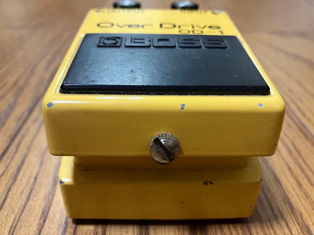 BOSS Over Drive OD-1 銀ネジ 全角ハイフン JRC45580