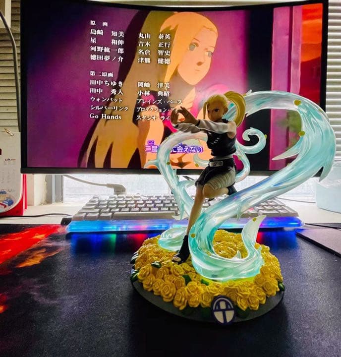 NARUTO ナルト 山中いの ガレージキット ガレキ スタチュー②