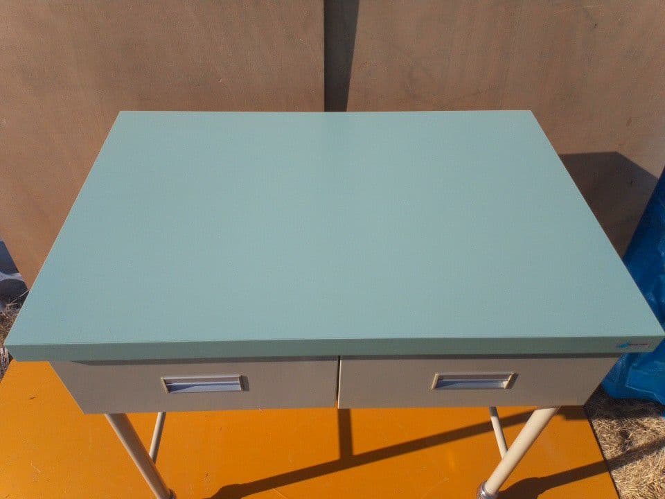 SOLNO 引き出し付き 調剤テーブル 丈夫なツールワゴン 作業台 薬局 机