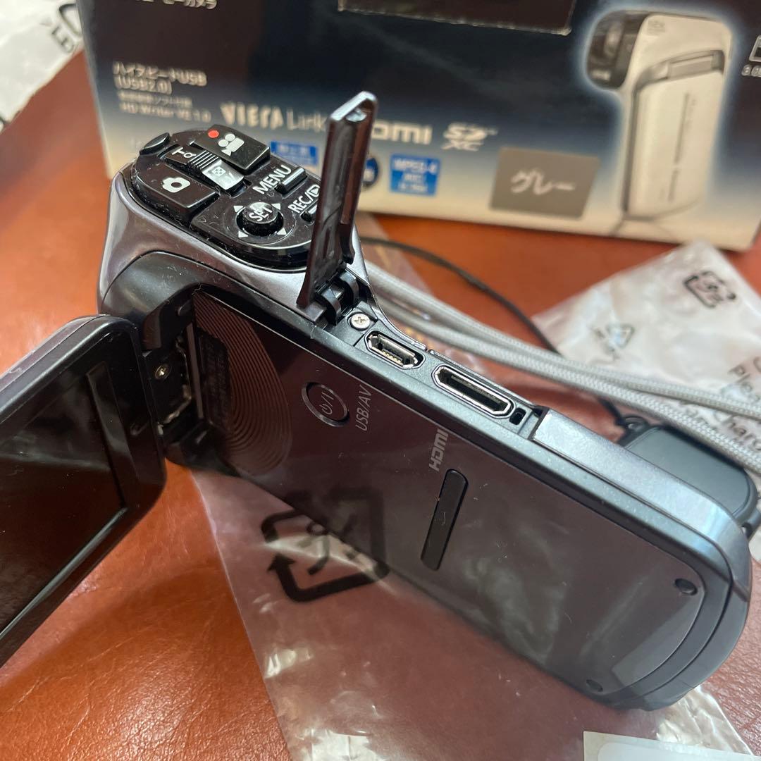 【美品】Panasonic HX-DC1 グレー　ビデオカメラ