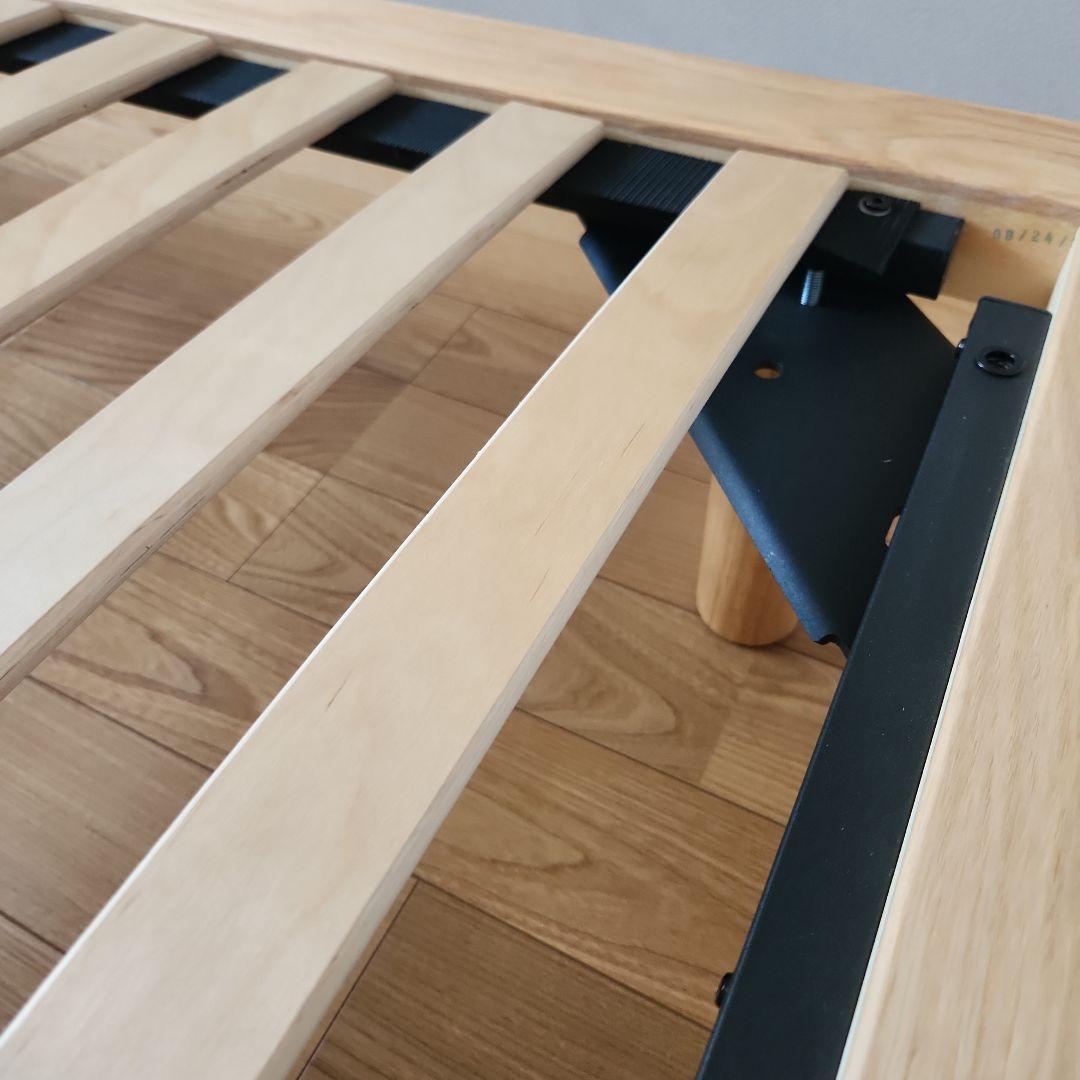 無印良品　木製ベットフレーム　美品