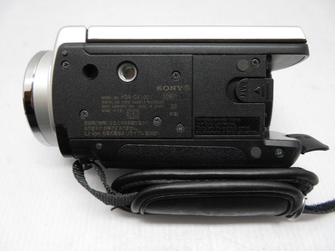 撮影確認済 SONY デジタルHDビデオカメラレコーダー HDR-CX500V