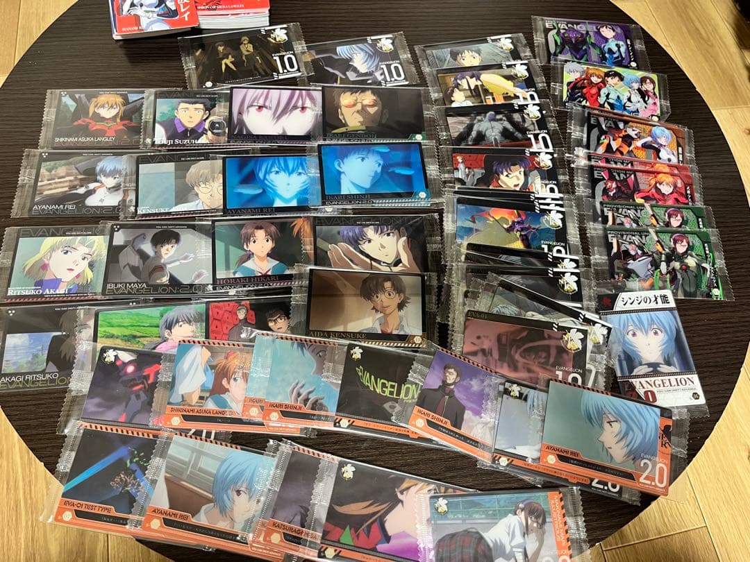 最安値】新世紀エヴァンゲリオン ウエハース カード180枚以上