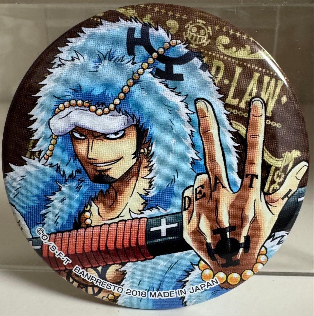 ワンピース 20周年記念 限定衣装 缶バッジ トラファルガー・ロー