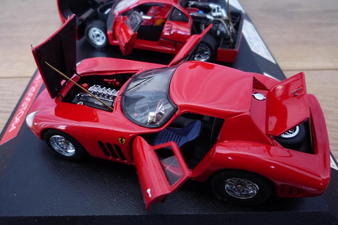 京商 1/43 Ferrari 250GTO 64&GTO Evo&330 P4