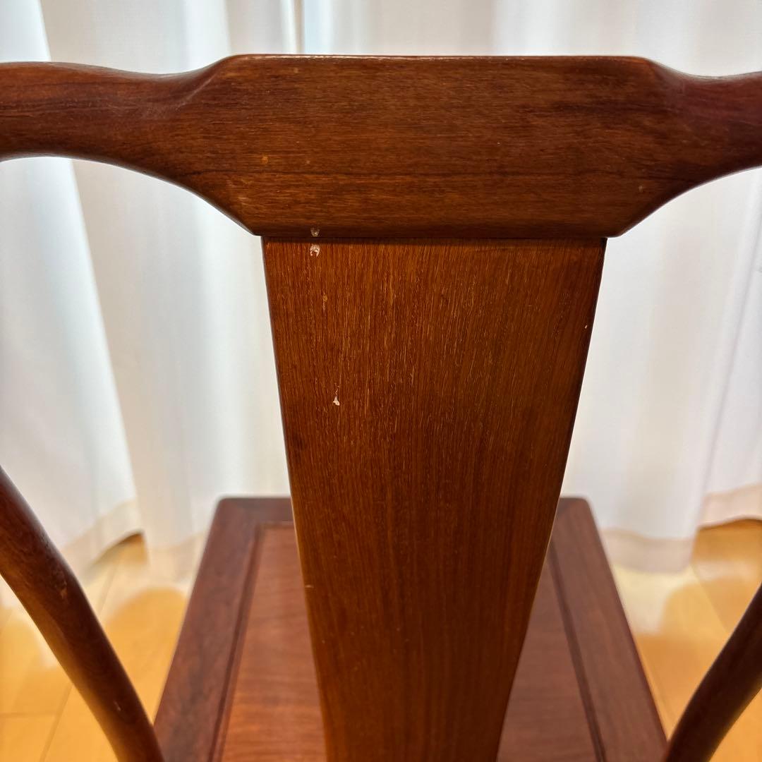 唐木家具 花梨 クラシックスタイル 木製椅子 ダークブラウン①