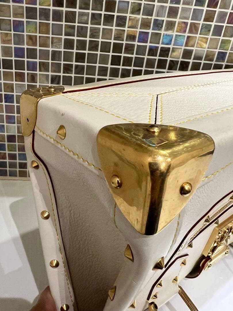 LOUIS VUITTON ルイヴィトン ハンドバッグ 白