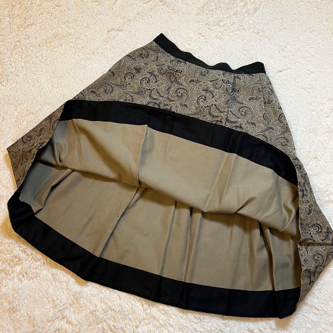 希少✨ 美品 マーガレットハウエル ペイズリースカート Ⅲ