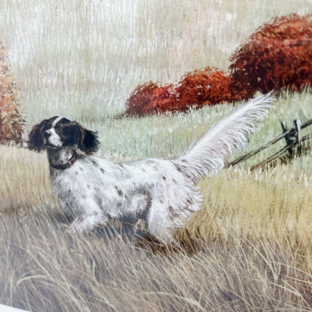 ケン・マイケルセン　オータム・ウィングス サイン入り　プリント　約70 x 50