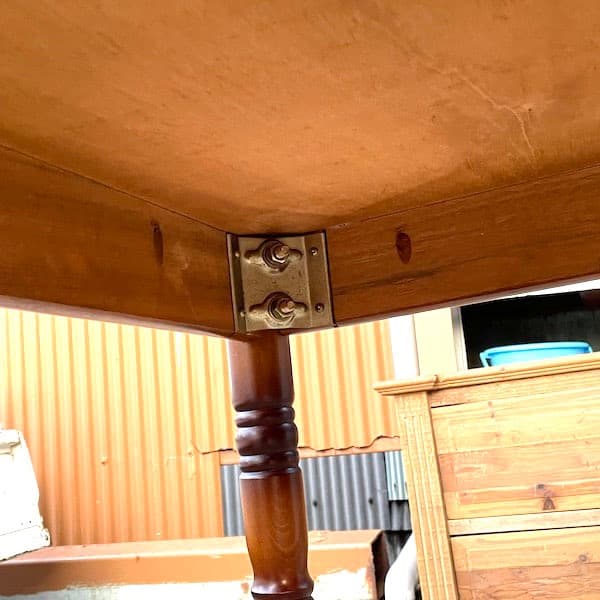 ジャパンビンテージ　ダイニングテーブル　コロニアルデザイン　日本製