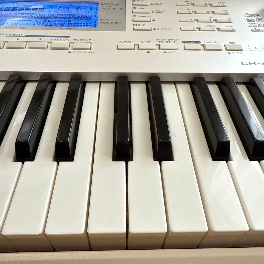 CASIO キーボード LK222 カシオ 光ナビゲーションキーボード - メルカリ