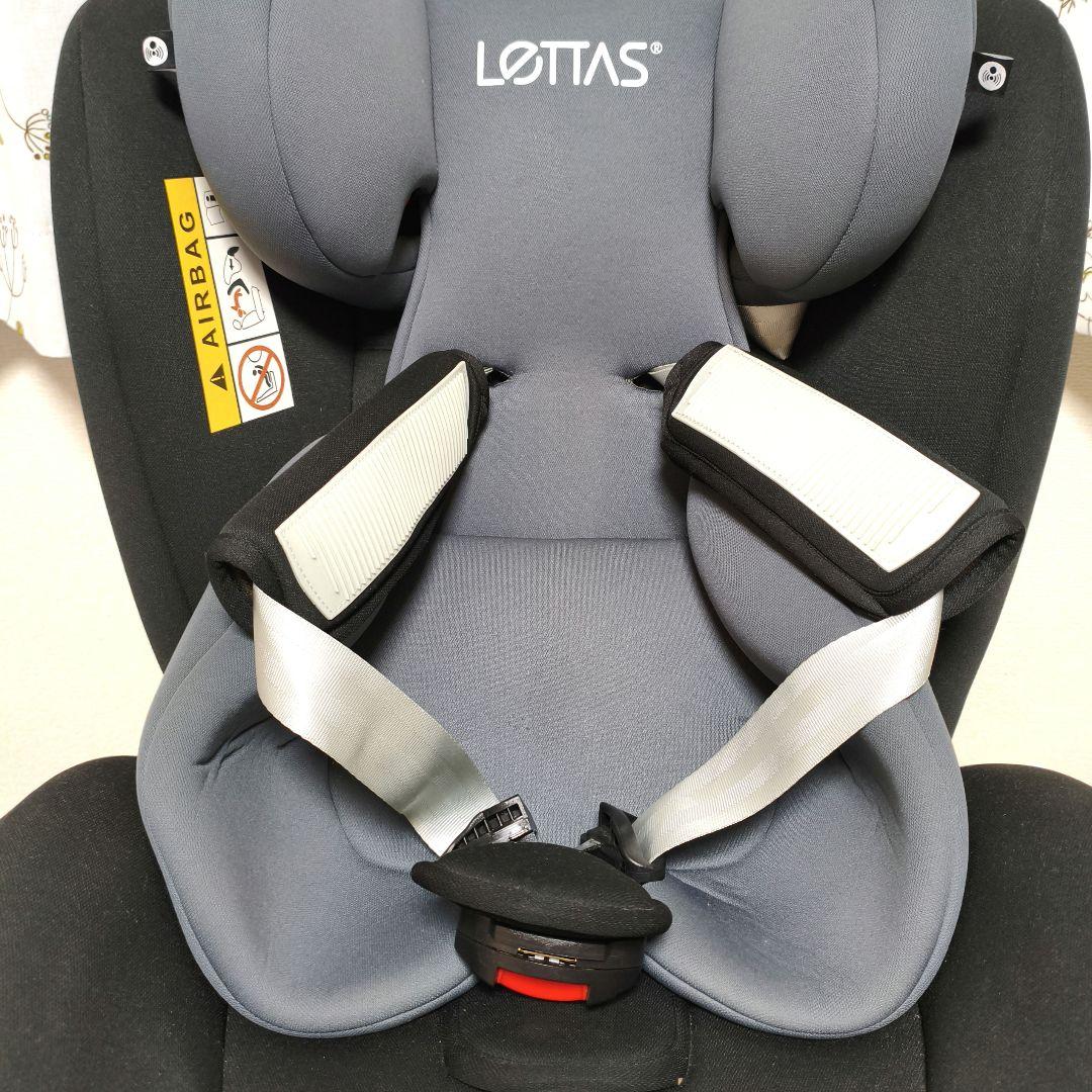 【美品】LETTAS チャイルドシート 360° 回転式 レッタス