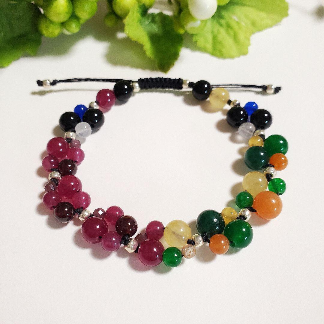 【まる様 オーダー品】天然石ブレスレット 3点