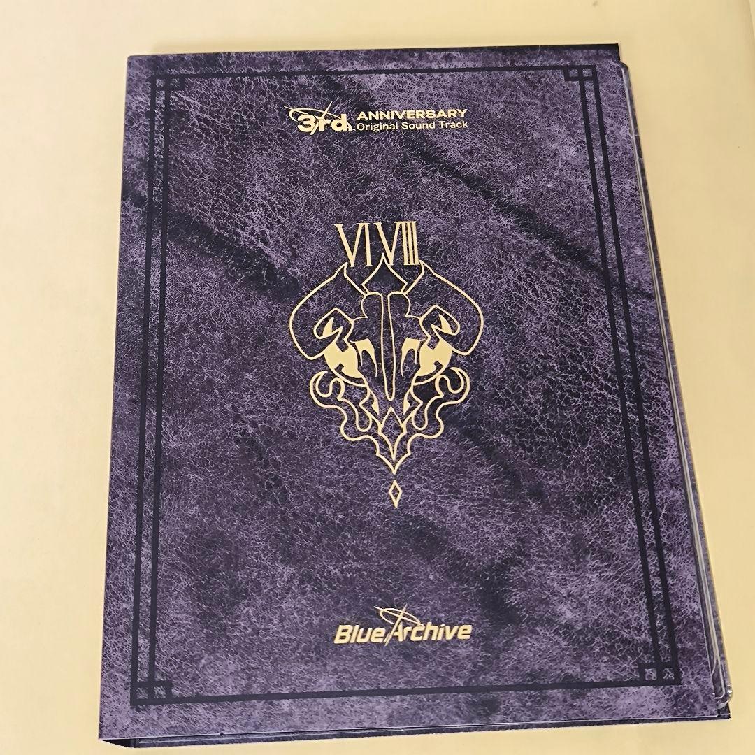 韓国版ブルアカ 3rdAnnivOSTセットCD版+KIT版特典ポスターセット