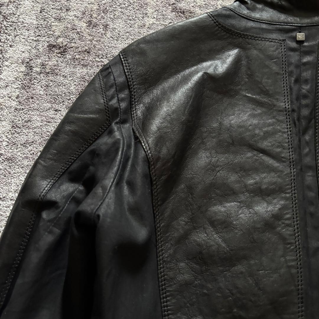 archive replay コーティング 切り替え レザージャケットhedi