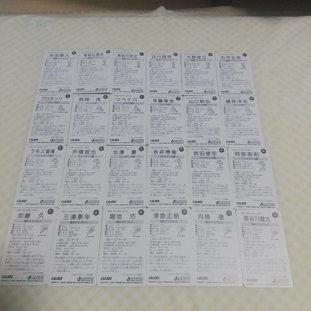 カルビーJリーグチップスカード94 第1弾