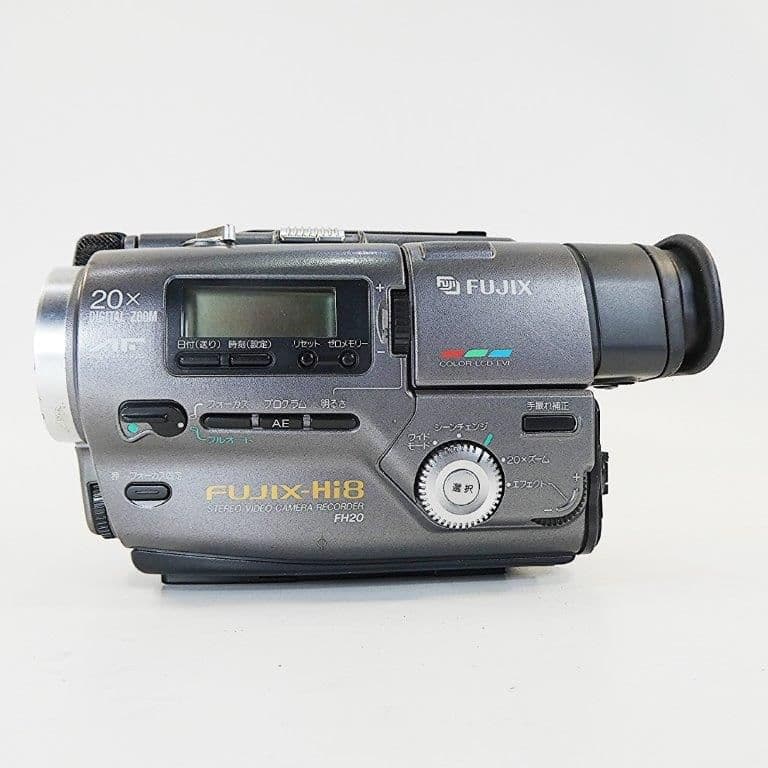 動作良好FUJIX FH20 VideoHi8ビデオカメラ DVDダビングに最適